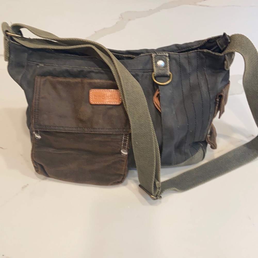 Bed Stu Canvas Crossbody Bag